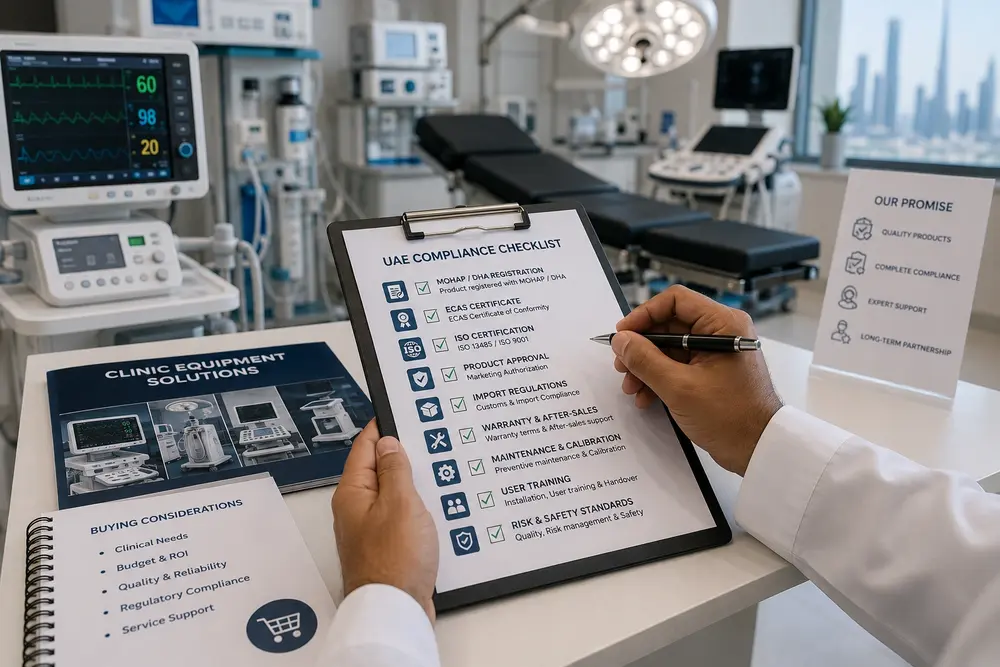 Clinic Equipment Suppliers Dubai: UAE Buying & Compliance Guide